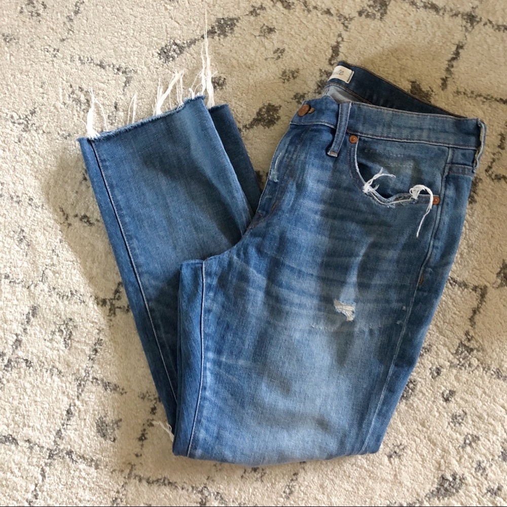 Madewell the slim boy jean